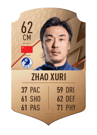 Zhao Xuri Rare 62 OVR