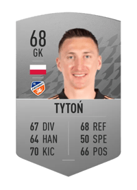 Przemysław Tytoń Common 68 OVR
