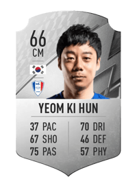 Yeom Ki Hun Rare 66 OVR