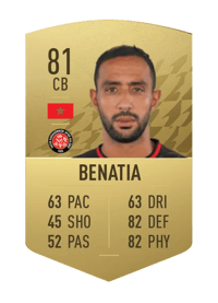 Medhi Benatia Common 81 OVR