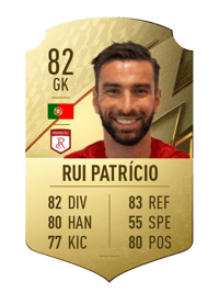 Rui Patrício Rare 82 OVR
