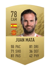 Juan Mata Common 78 OVR