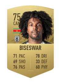 Diego Biseswar Common 75 OVR