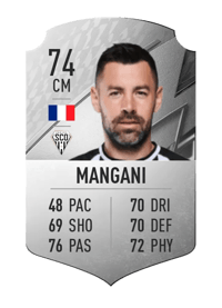 Thomas Mangani Rare 74 OVR