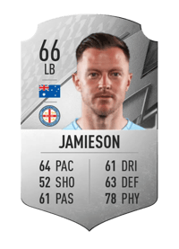 Scott Jamieson Rare 66 OVR