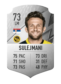 Miralem Sulejmani Rare 73 OVR