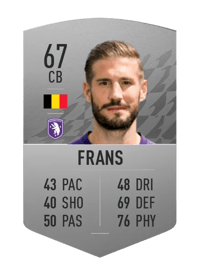 Frédéric Frans Common 67 OVR