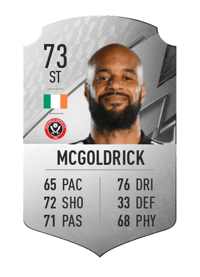David McGoldrick Rare 73 OVR