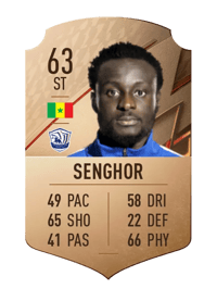 André Senghor Rare 63 OVR