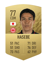Makoto Hasebe Common 77 OVR