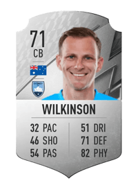 Alex Wilkinson Rare 71 OVR