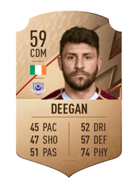Gary Deegan Rare 59 OVR