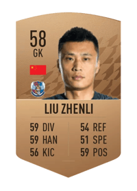 Liu Zhenli Common 58 OVR