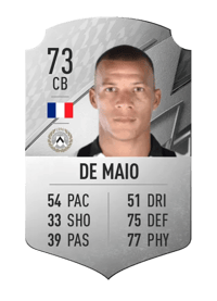 Sebastian De Maio Rare 73 OVR
