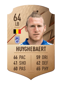 Jérémy Huyghebaert Rare 64 OVR