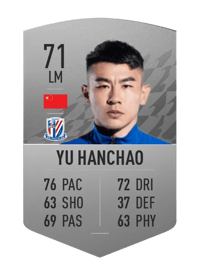 Yu Hanchao Common 71 OVR