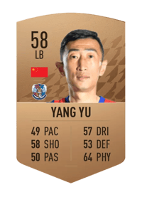 Yang Yu Common 58 OVR