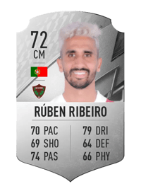 Rúben Ribeiro Rare 72 OVR