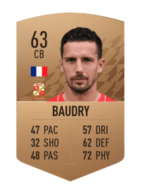 Mathieu Baudry Common 63 OVR