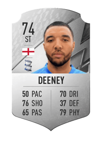 Troy Deeney Rare 74 OVR