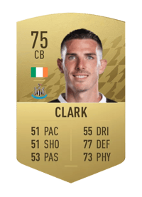 Ciaran Clark Common 75 OVR