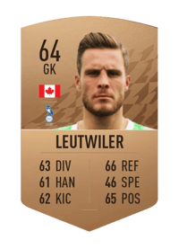 Jayson Leutwiler Common 64 OVR