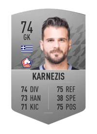 Orestis Karnezis Common 74 OVR