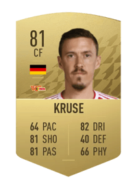 Max Kruse Common 81 OVR