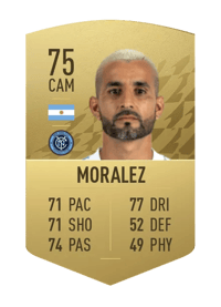 Maxi Moralez Common 75 OVR