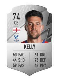 Martin Kelly Rare 74 OVR