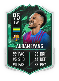 Pierre-Emerick Aubameyang SHAPESHIFTERS 95 OVR