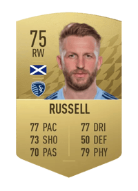 Johnny Russell Common 75 OVR