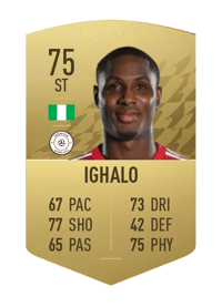 Odion Ighalo Common 75 OVR