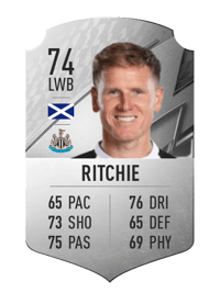 Matt Ritchie Rare 74 OVR