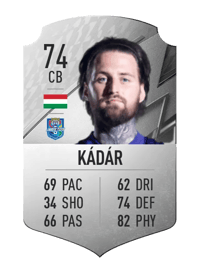 Tamás Kádár Rare 74 OVR