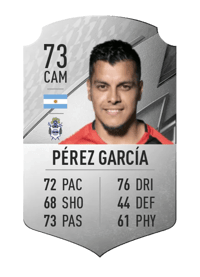 Matías Pérez García Rare 73 OVR