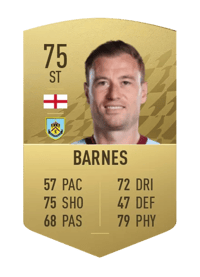 Ashley Barnes Common 75 OVR