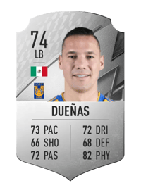 Jesús Dueñas Rare 74 OVR