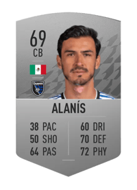 Oswaldo Alanís Common 69 OVR