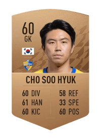 Cho Soo Hyuk Common 60 OVR