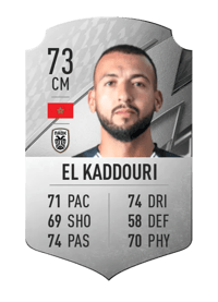 Omar El Kaddouri Rare 73 OVR