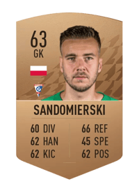 Grzegorz Sandomierski Common 63 OVR