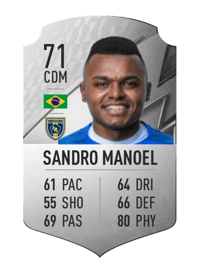 Sandro Manoel Rare 71 OVR