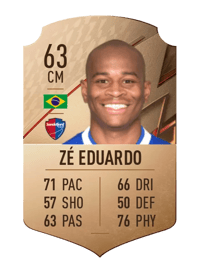 Zé Eduardo Rare 63 OVR