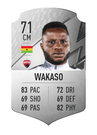 Mubarak Wakaso Rare 71 OVR