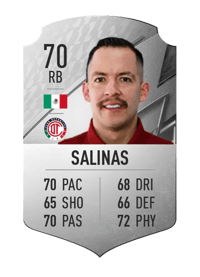 Rodrigo Salinas Rare 70 OVR