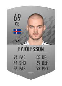 Hólmar Örn Eyjólfsson Common 69 OVR