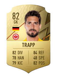 Kevin Trapp Rare 82 OVR