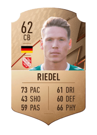 Florian Riedel Rare 62 OVR
