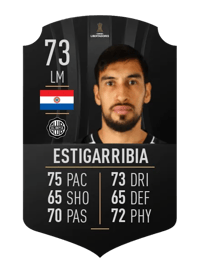 Marcelo Estigarribia CONMEBOL LIBERTADORES 73 OVR